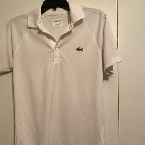 Men’s Lacoste White Polo
